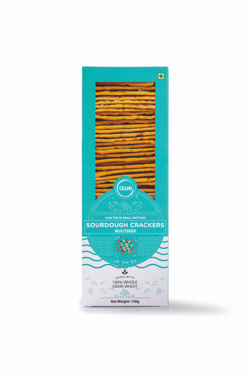 Sourdough Crackers - Multiseed