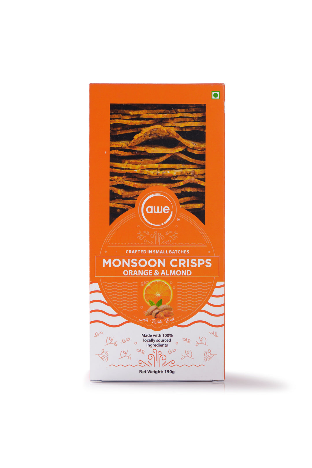peach and orange様 リクエスト 3点 まとめ商品 Monsoon Crisps – Orange and Almond – Awe Foods