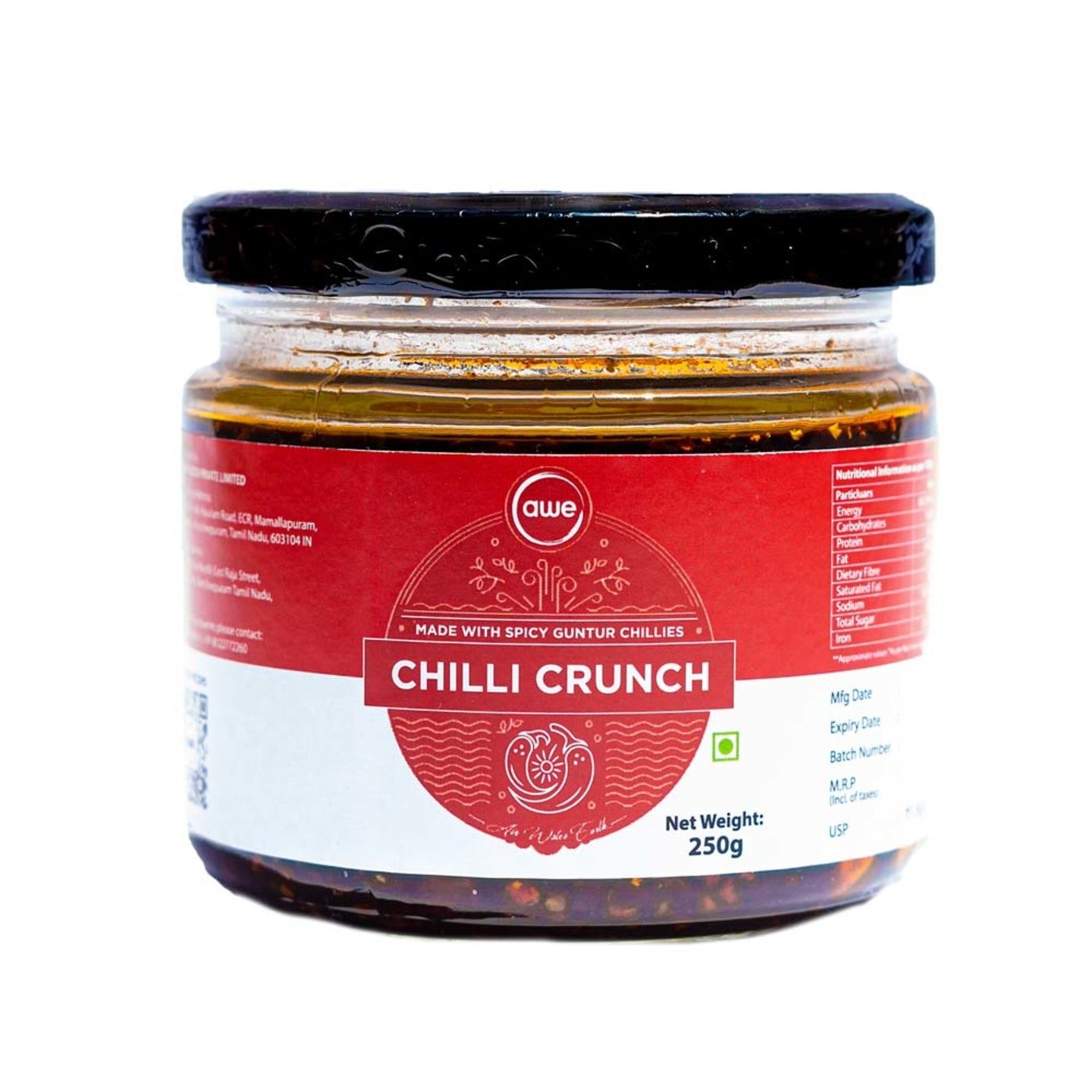 Chilli Crunch Oil Spicy Chilli Crunch Oil Condiments AWE Foods